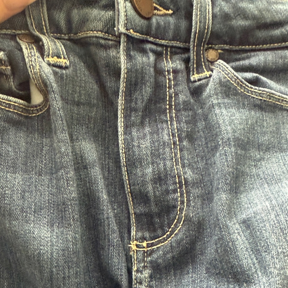 PAIGE Hoxton Crop Rollup Jeans Sz 25 - Picture 6 of 8